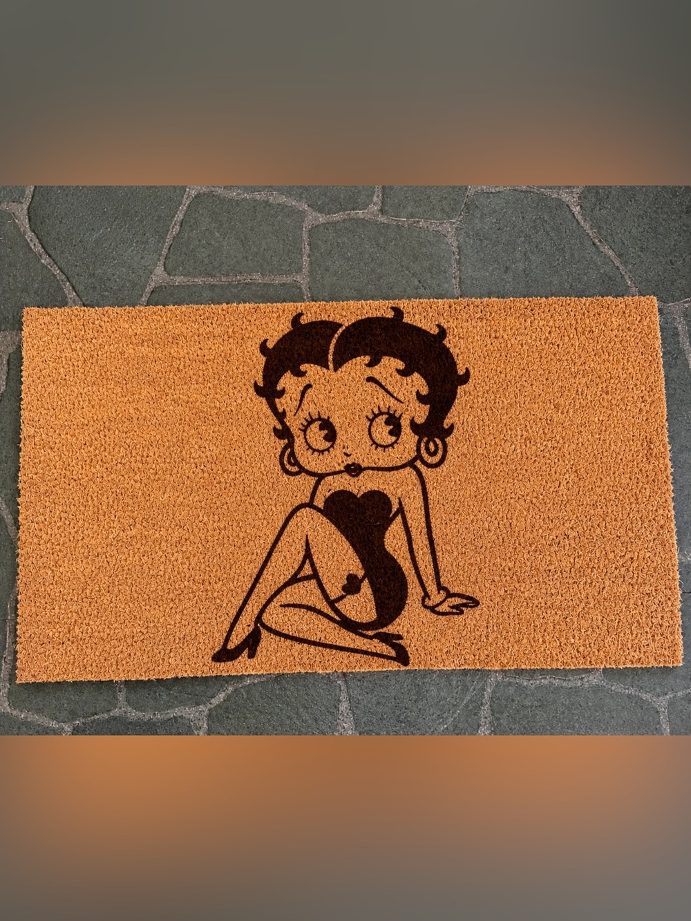 Designed and hand crafted by me Coir Doormat Bulk 30x17” w/non slip PVC backing - Picture 8 of 12